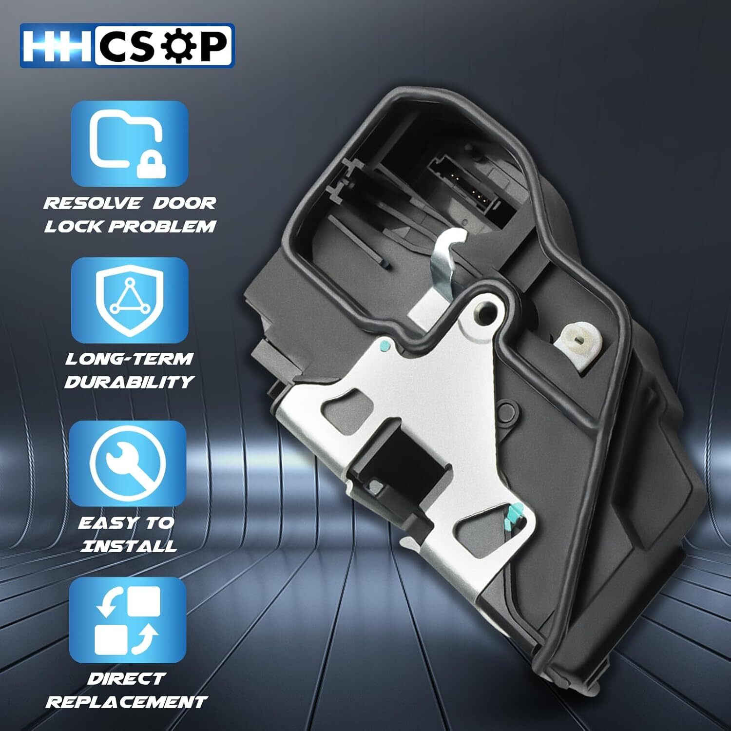 Front Right Passenger Side Power Door Lock Actuator Motor Fit for BMW 320i 323i