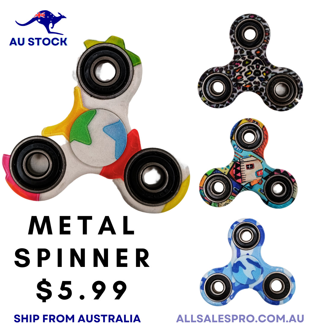 Fidget Spinner Sensory Focus Finger Gyro ADHD Autism AU STOCK free shipping