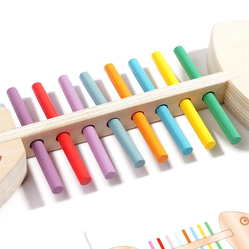 Children Wooden Balance Stick Sensory Puzzle Game Educational Birthday Gift