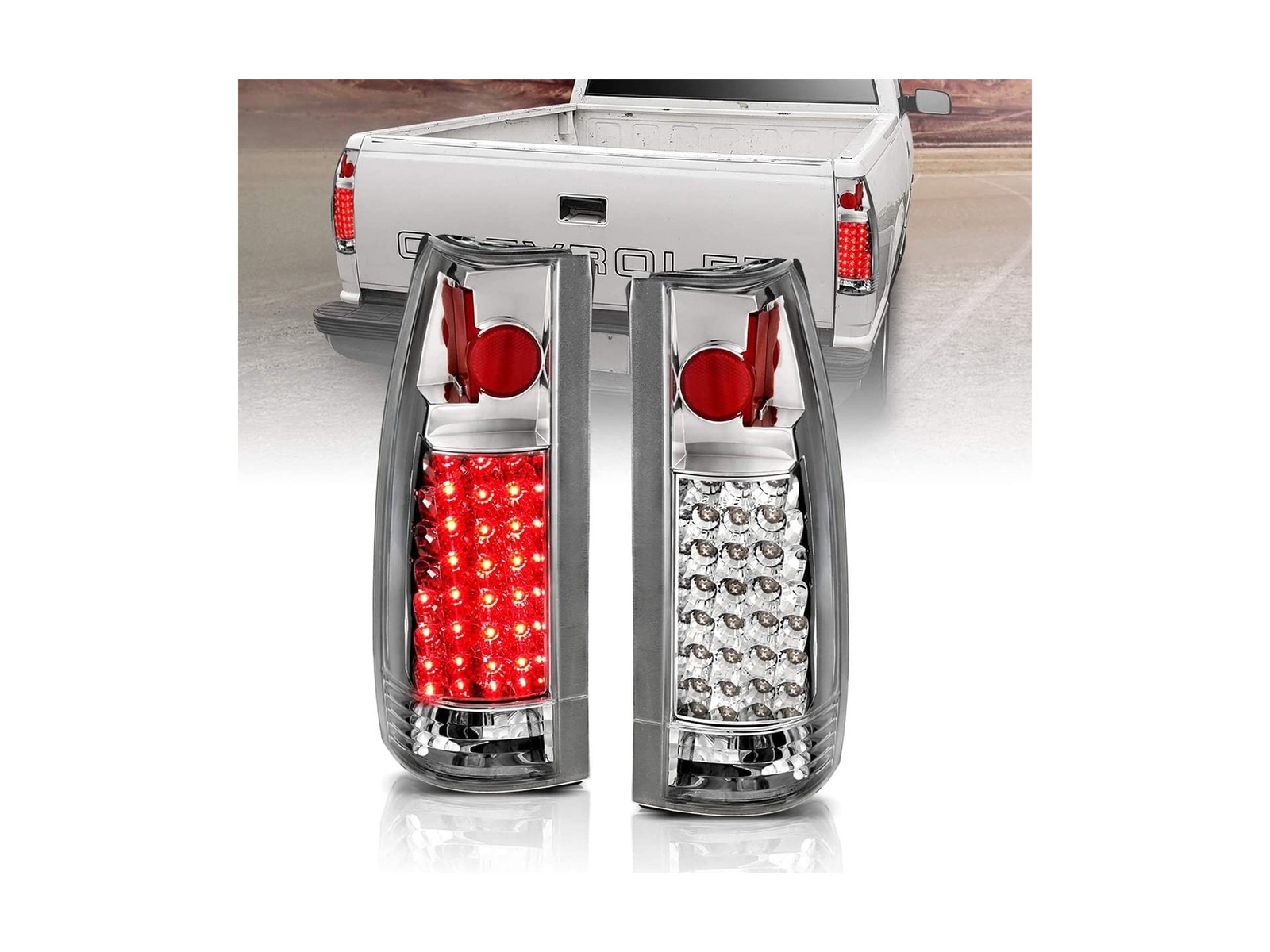 AmeriLite for 1988-2000 Chevy GMC C/K 1500 2500 3500 Pickup Tahoe Suburban Ch…