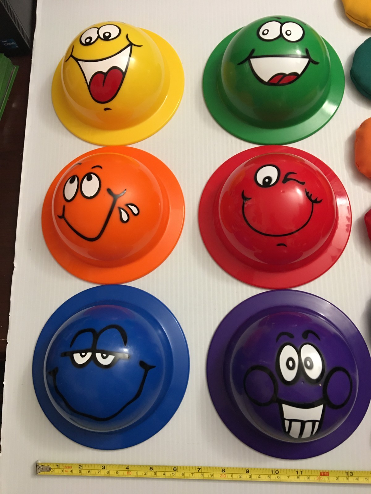 Flip Flop Faces Vintage Game 2000 Beanbag Toss Discovery Toys Feelings Emotions