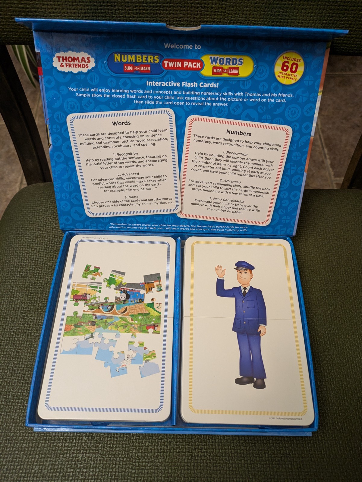 Thomas & Friends Numbers & Words Twin Pack Interactive Flash Cards by Hinkler