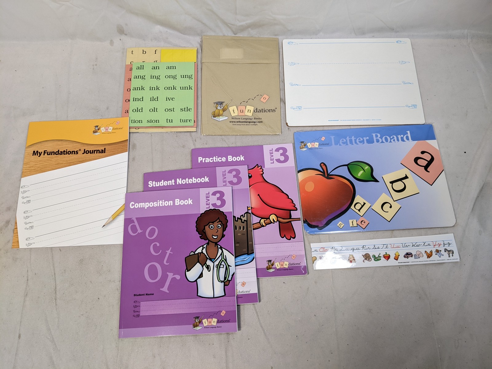 Wilson Language Basics Learning Pack Level 3 – Books, Magnet Letters, Dry Era…