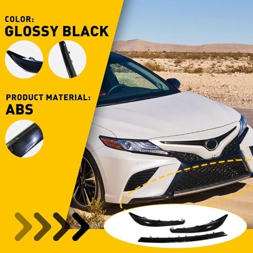 Front Bumper Lower Grille Trim Molding Fit For Toyota Camry SE XSE 2018 2019