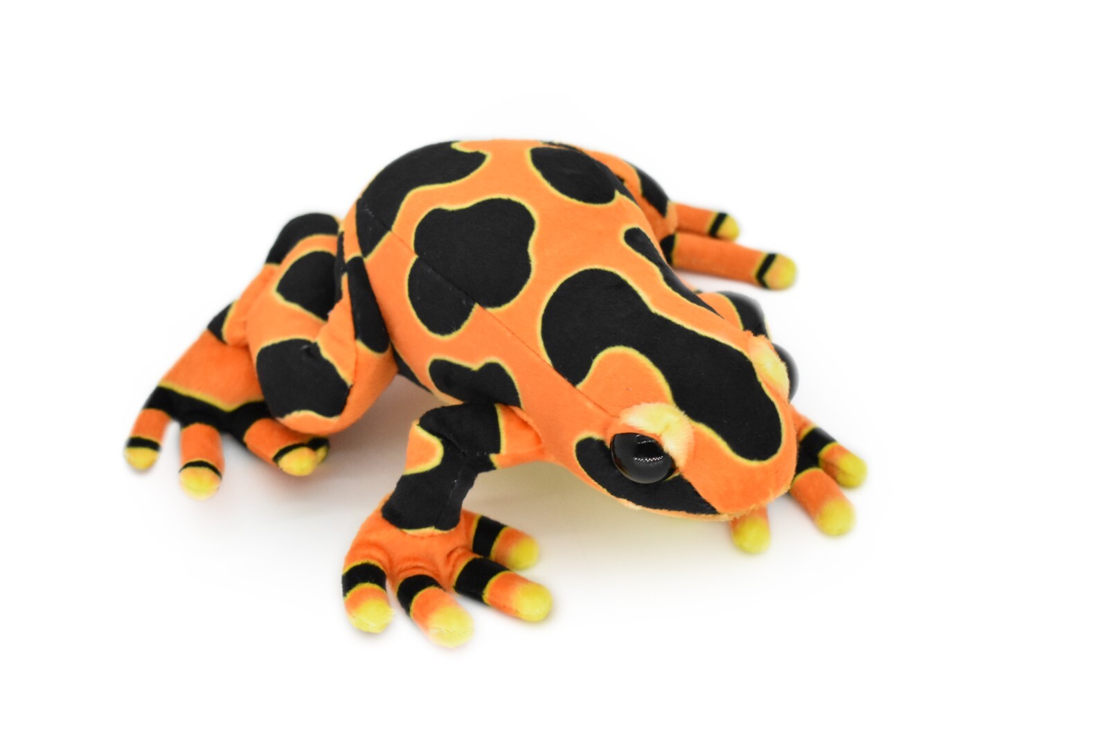 Frog, Orange, Poison Dart, Very Nice Plush Stuffed Animal Toy 9″ RI11B258