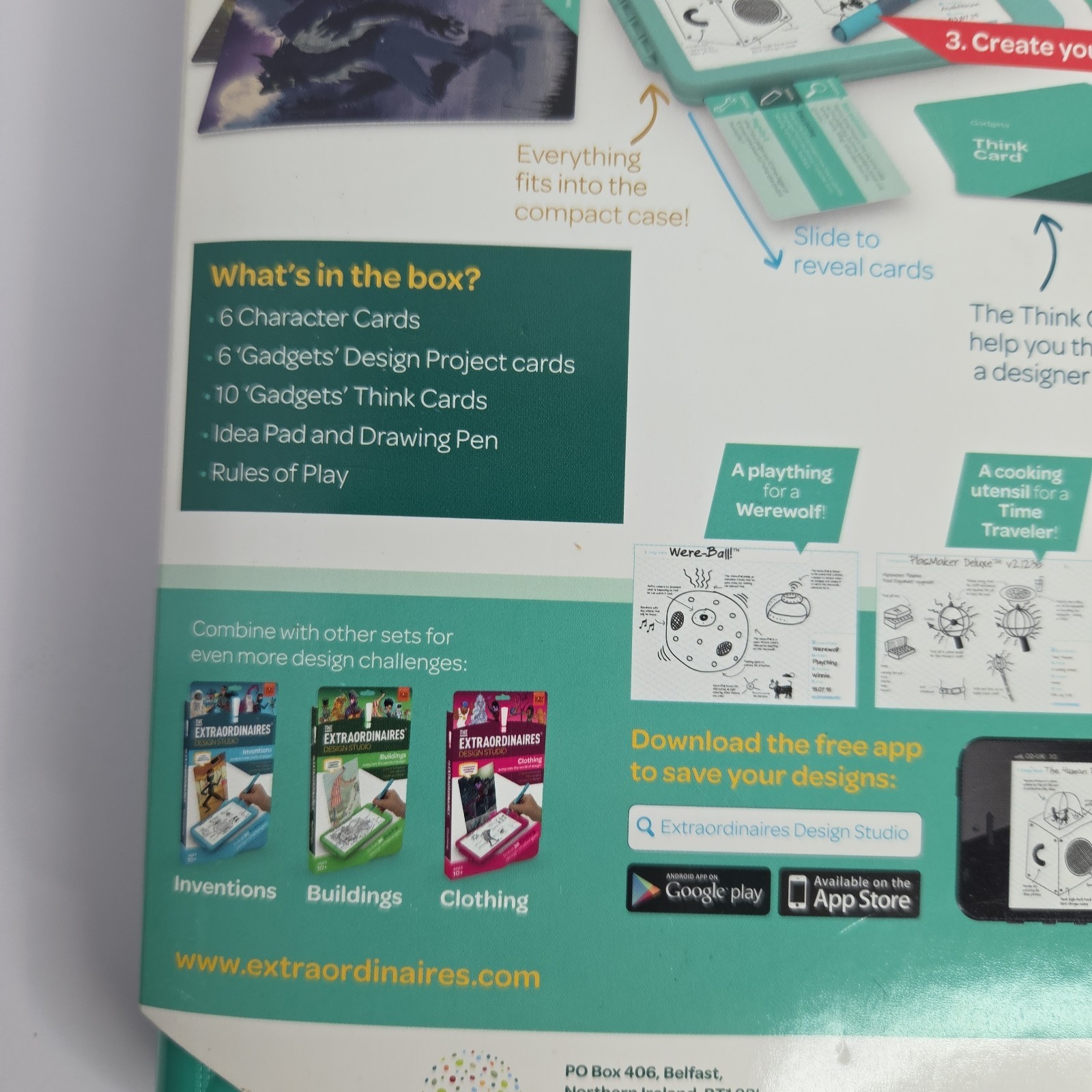 The Extraordinaires Design Studio New Open Box Solve 36 Gadget Design Challenges