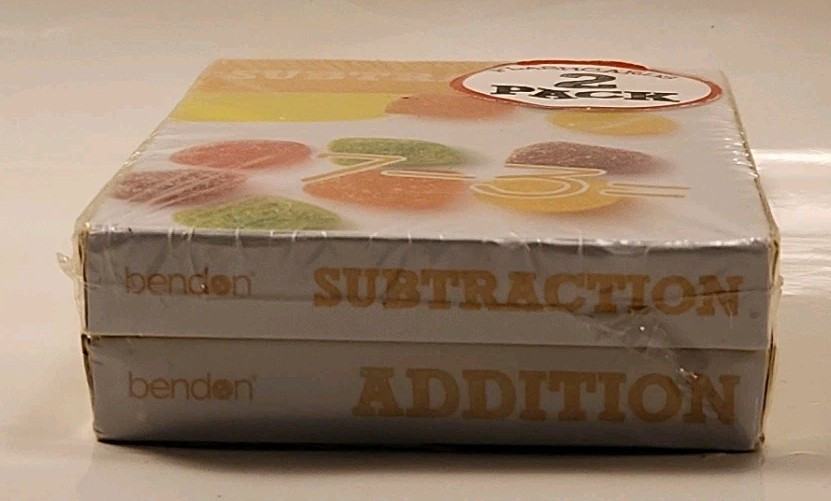 Bendon Addition & Subtraction 2 Pack 36 Flash Cards per Pack W1s1 1270