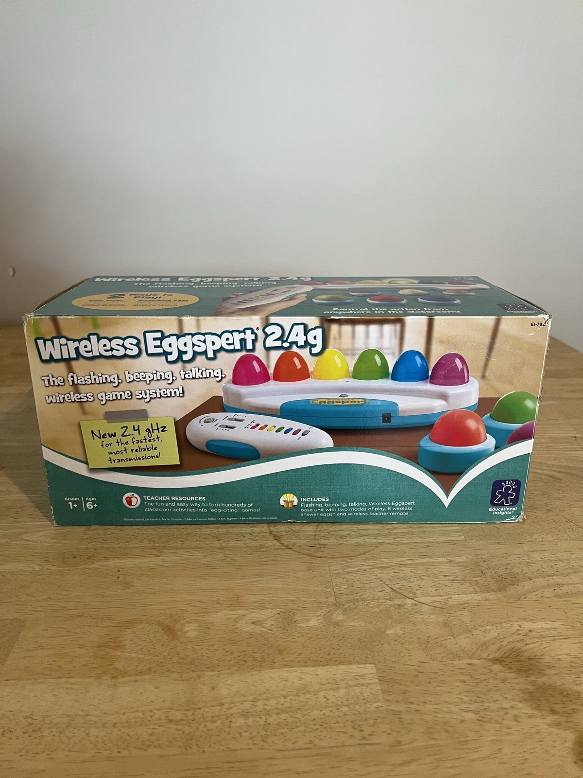 Eggspert 2.4g Educational Insights Wireless Play Classroom Games Tested