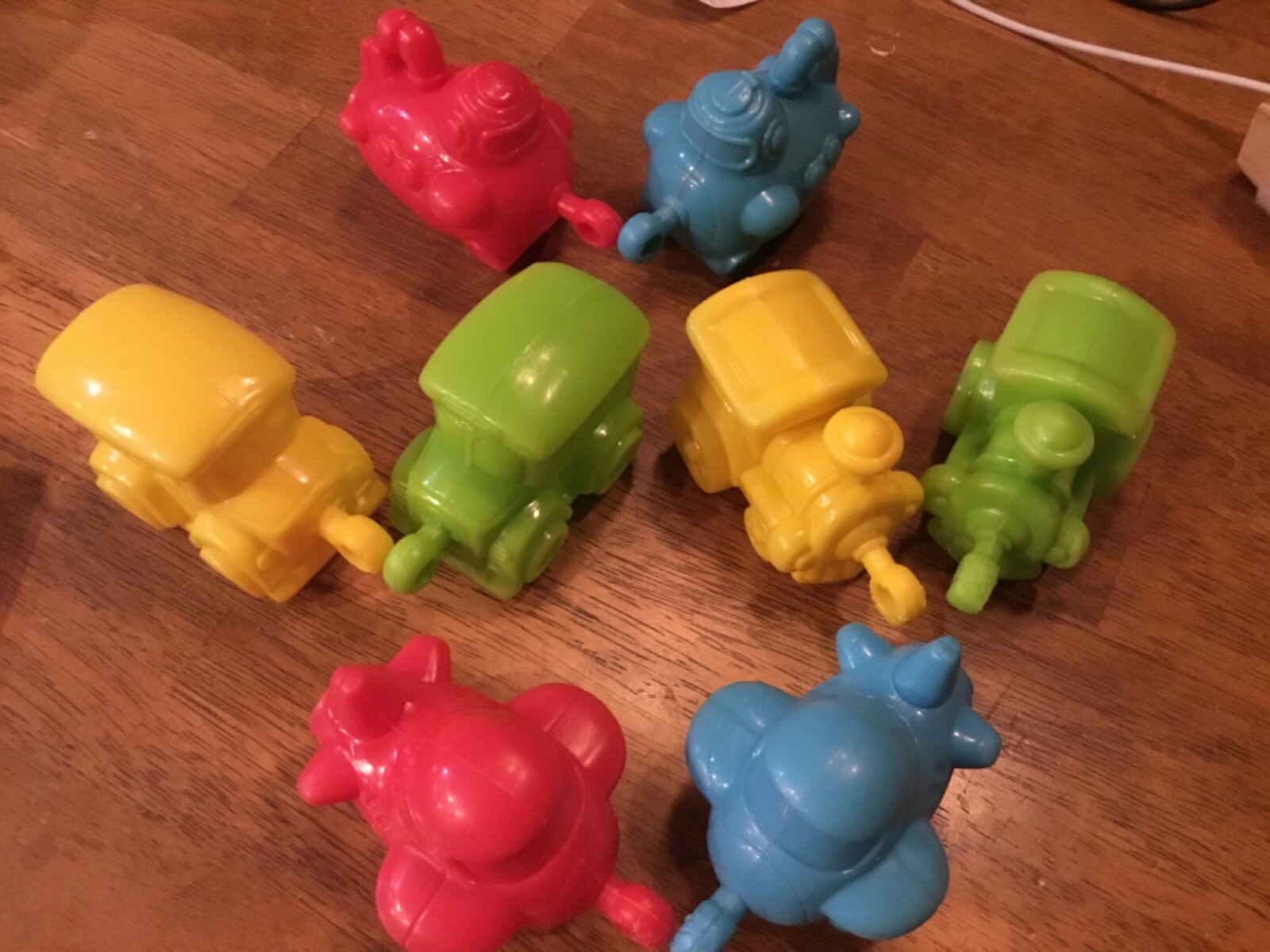 PlayGo Toddler Lot of 8 Plastic Snap Pop Assorted Vehicles