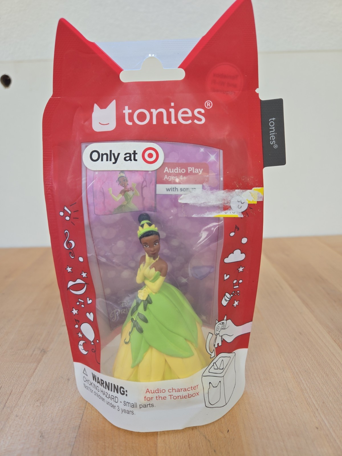 New Tonies Disney Princess Tiana and the Frog Audio For Toniebox Figurine