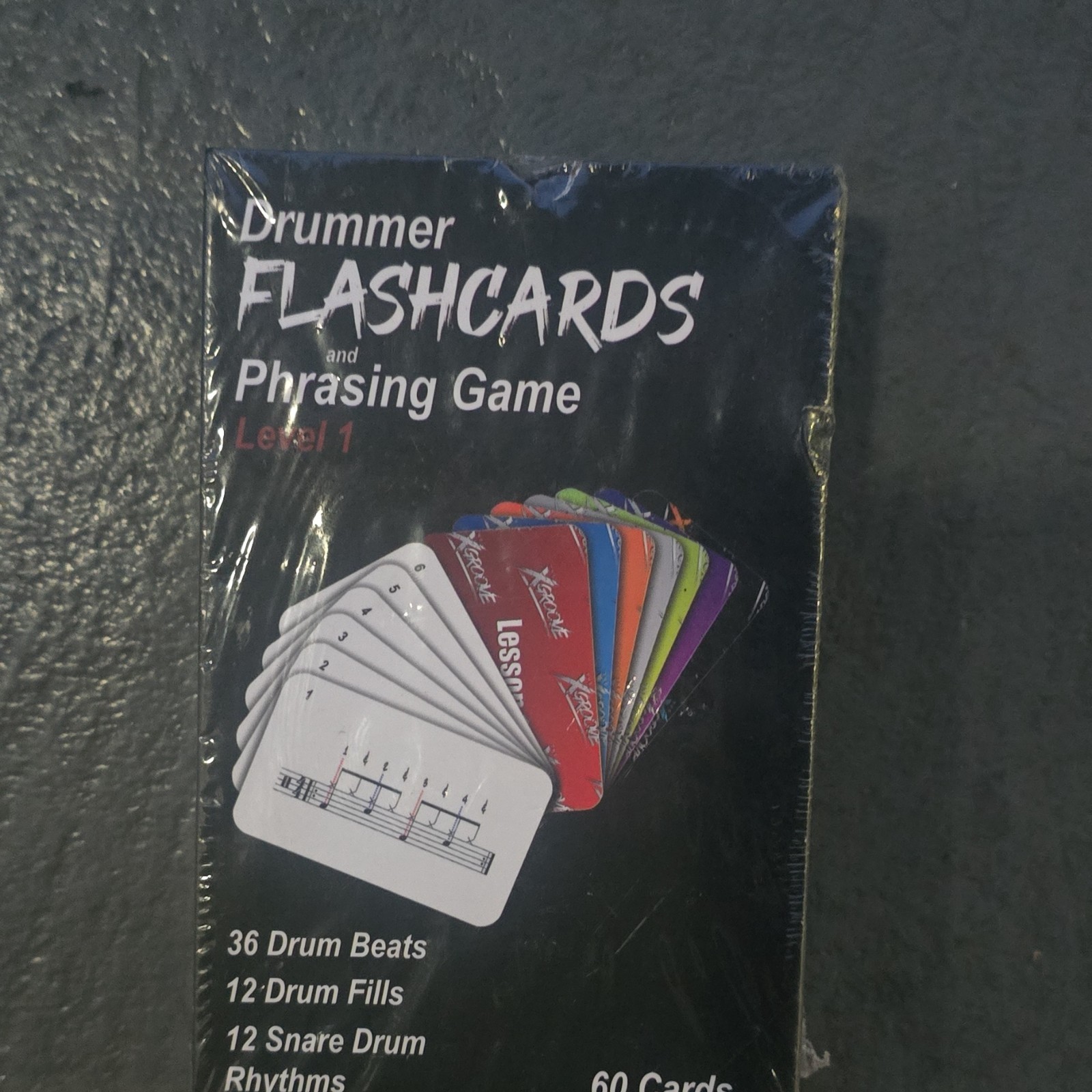Xtreme Drummer Flashcards & Phrasing Game Level 1 Music Cards 8-11yrs X004CVMVI3