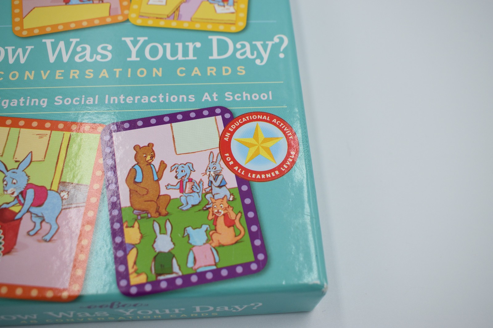 eeBoo HOW WAS YOUR DAY? Social Awareness Expectations At School Cards Set Of 50