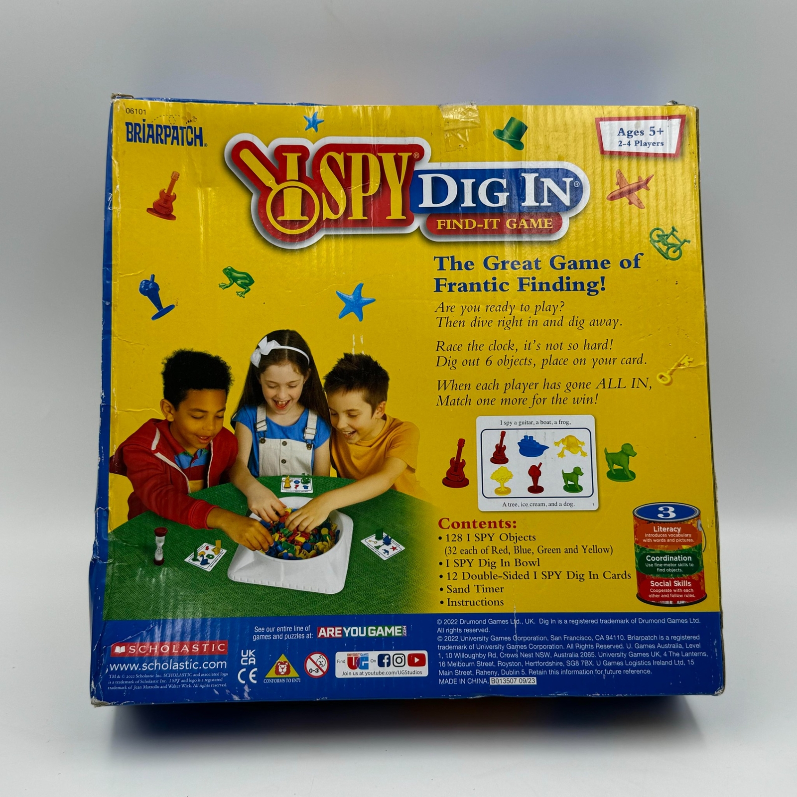 Briarpatch I Spy Dig In Find It Game,128 Objects, Fun Learning Activity for Kids