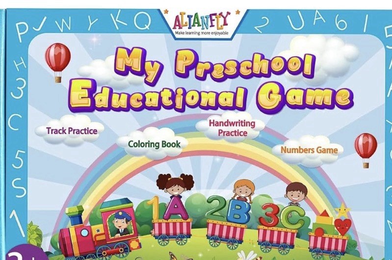 Pre-School Montessori Educational Book