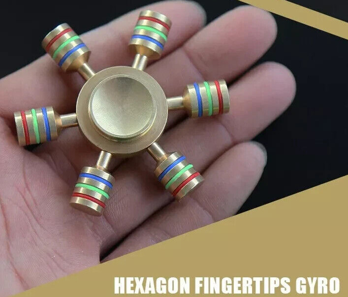 Metal Fidget Spinner Toy Hand Spinner Perfect for Anxiety & Stress Relief