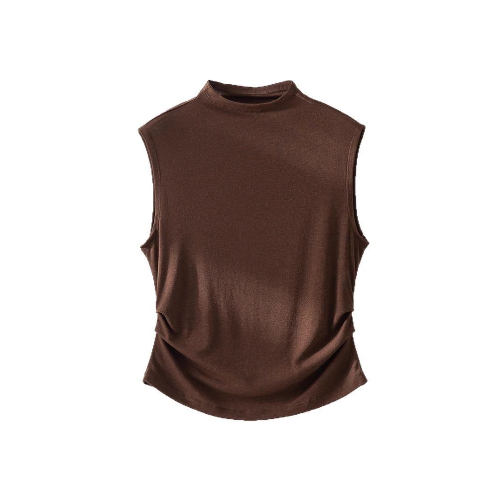 Lanjing Tencel Australia imported wool 5A antibacterial small high neck stand