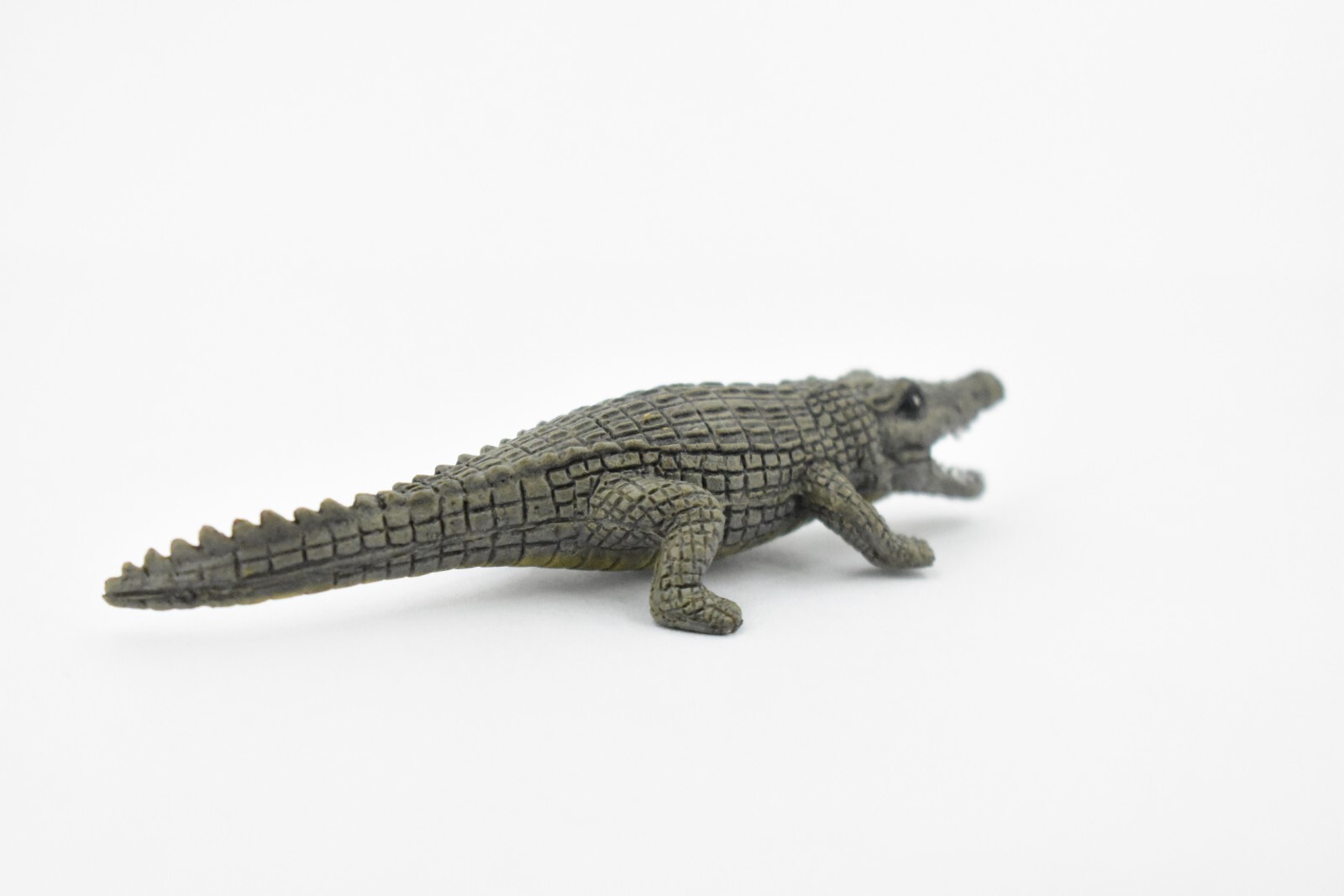 Alligator, Gator, Reptile, Realistic Soft Rubber Model, Toy, Figure 3.5″ F1087