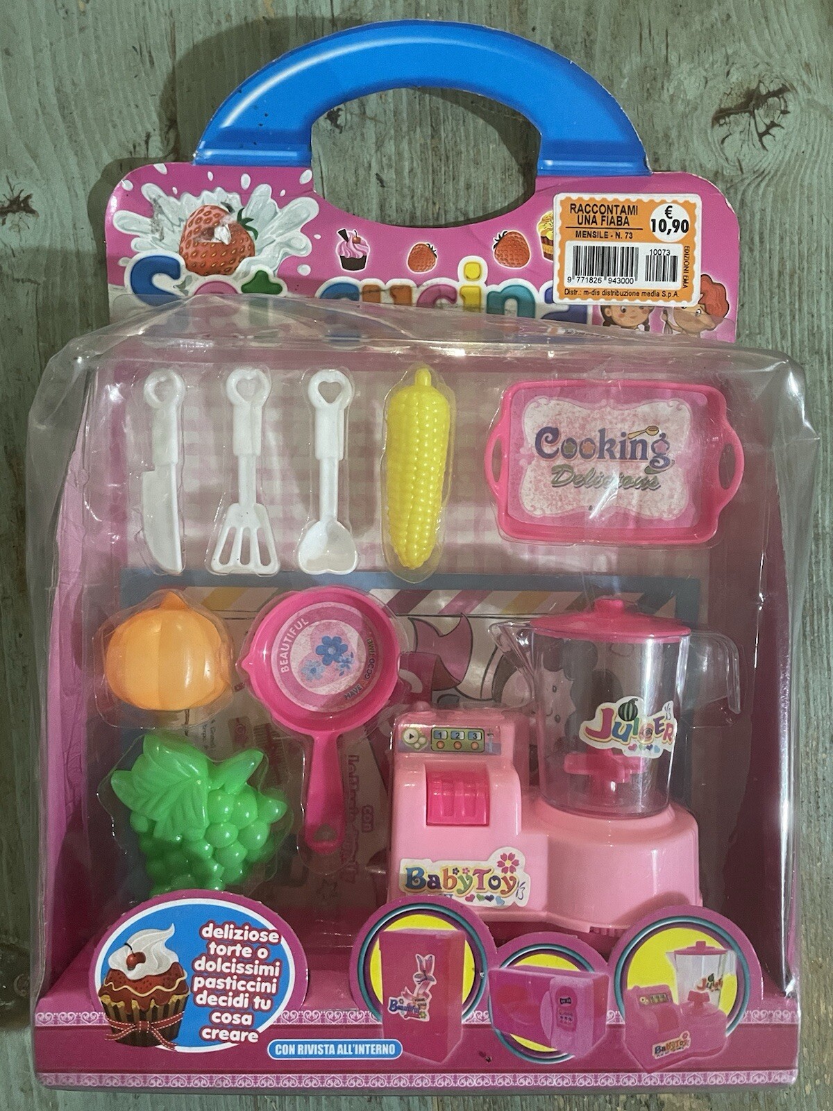 GIRLS TOYS KITCHEN SET COOKING BABY TOY TOYS NEW WITH MAGAZINE