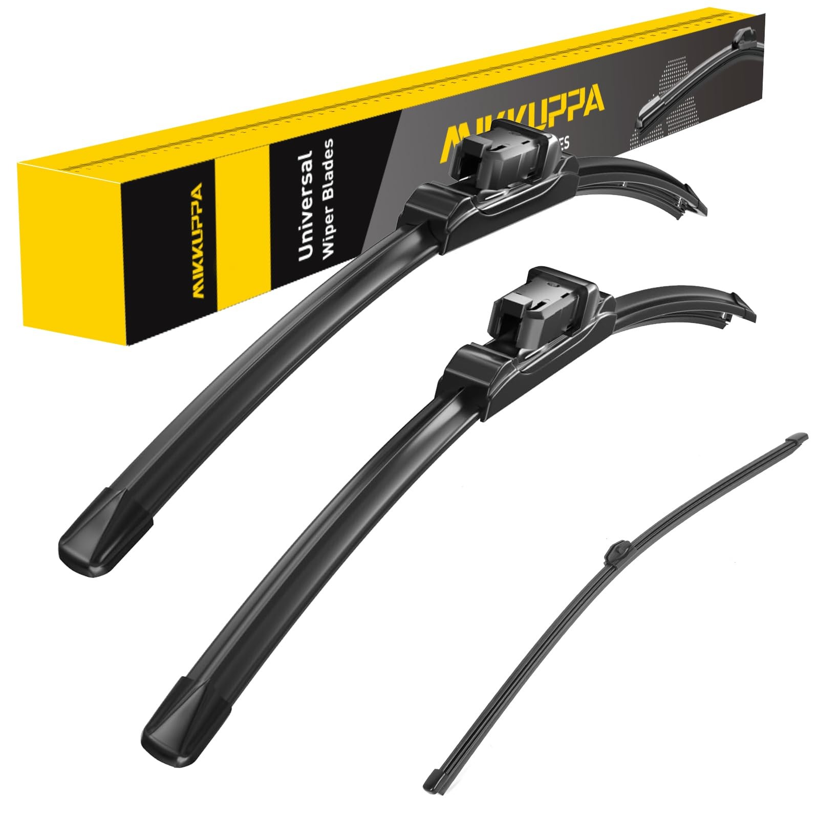 MIKKUPPA Wipers 24″ 20″ 15″ for Audi Q5 2018-2023 Set 3