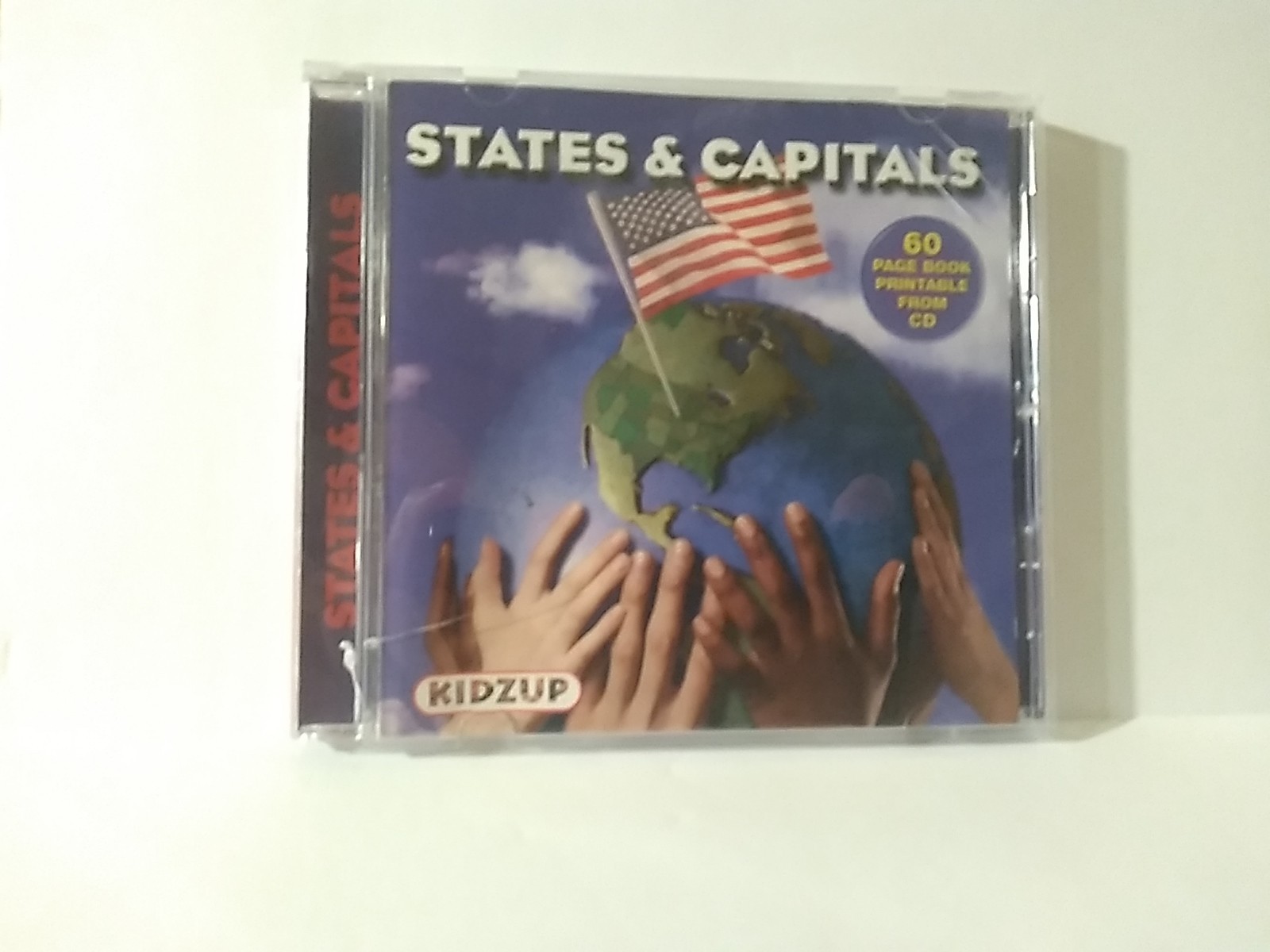 NEW States And Capitals KIDZUP The Learning Series CD & Book Sing Songs Learn