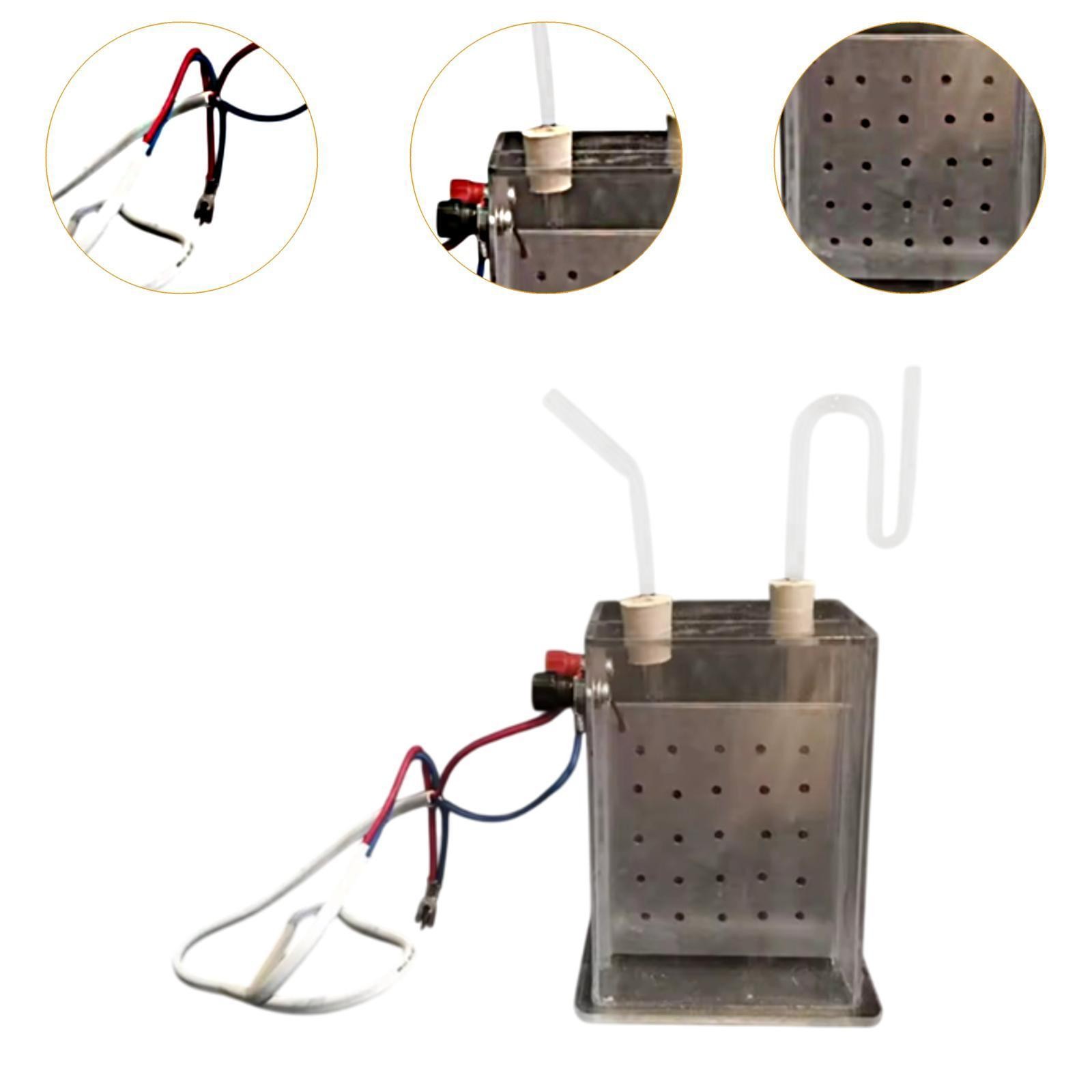 Vertical Diaphragm Electrolyzer Electrolyzer Demonstrator for Classroom Kids