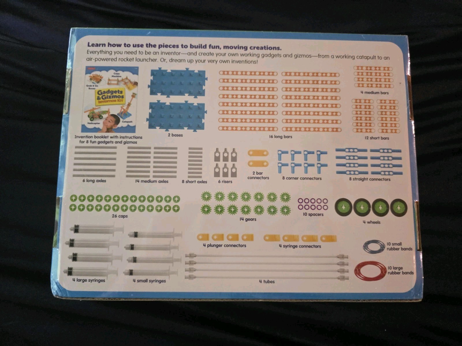 Lakeshore Gadgets & Gizmos Invention Kit 180 Pieces Ages 6+ NEW Sealed TT498