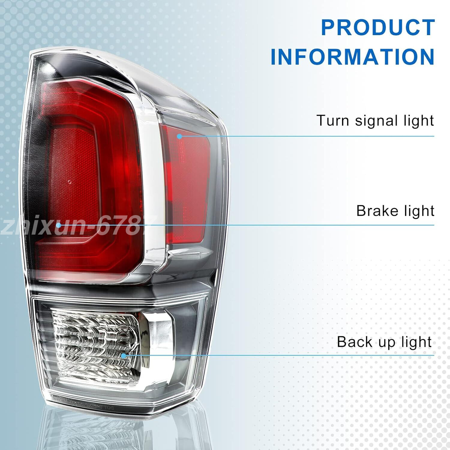 2020-2021 Toyota Tacoma Tail Light Assembly Right Passenger Side 81550-04210