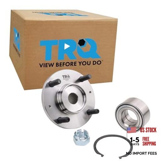 Front Driver Side Passenger Side Wheel Bearing & Hub Kit with ABS Sensor