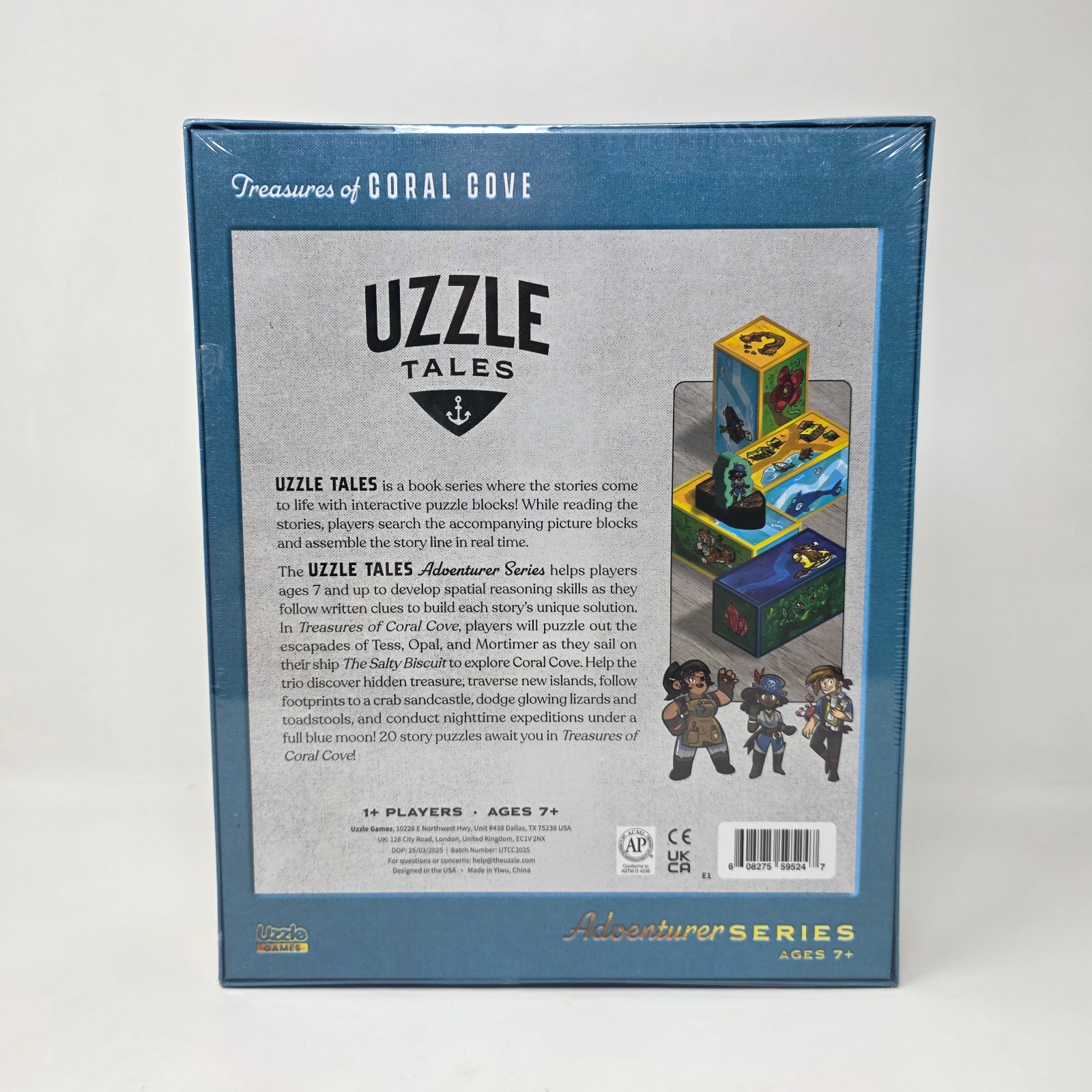 Uzzle Tales: Treasures of Coral Cove Interactive Storybook Puzzle