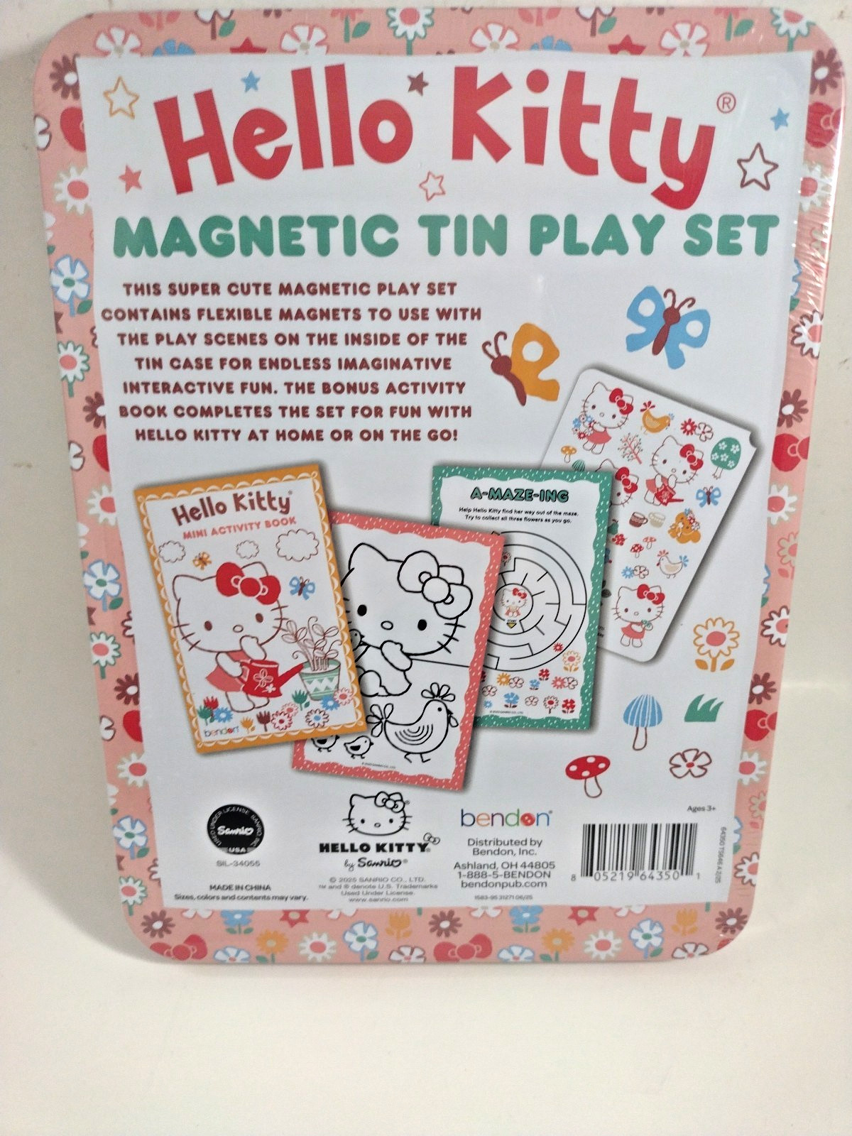 Hello Kitty Magnetic Activity Game Story Play Set NEW SEALED Travel Game T4
