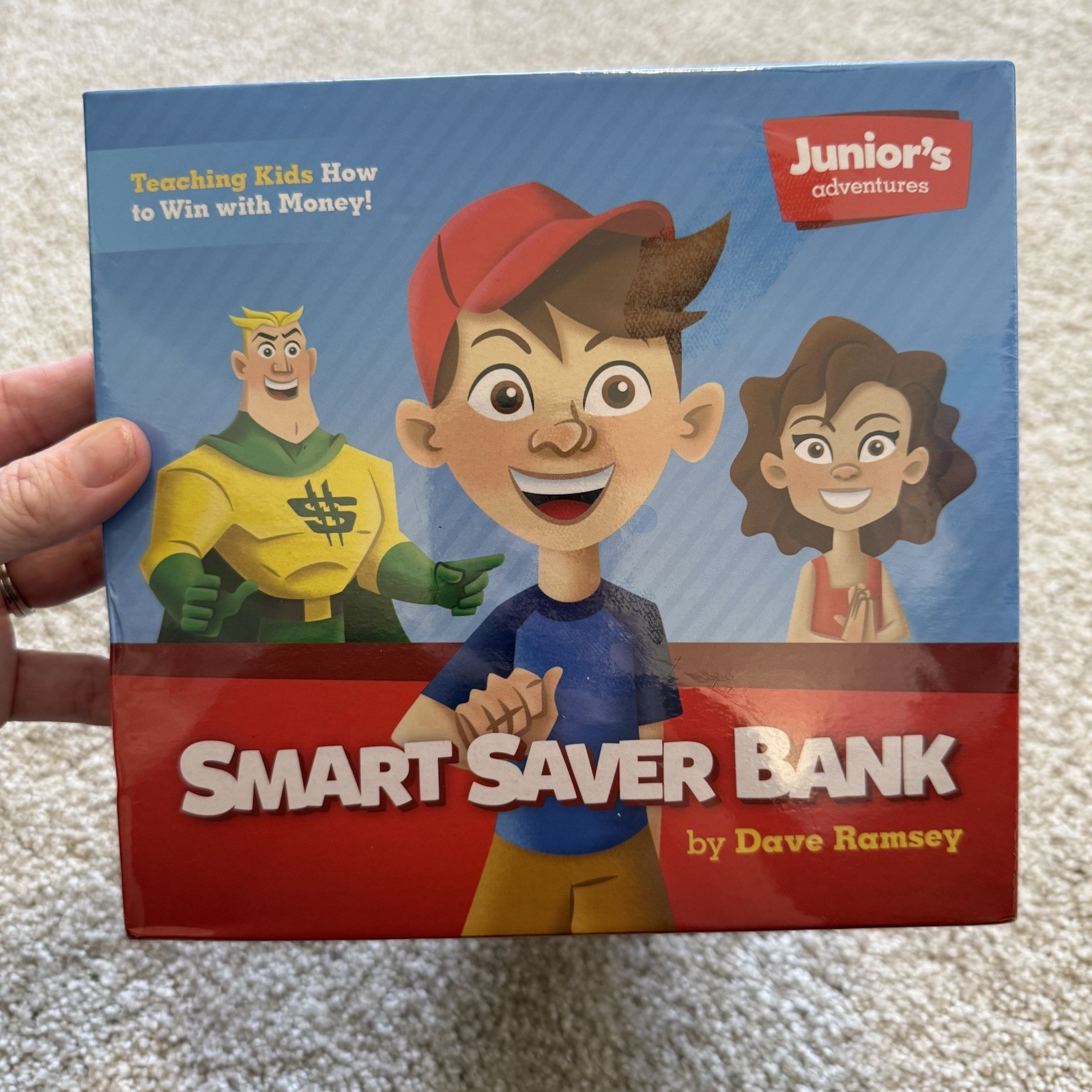 Financial Peace Jr Dave Ramsey Junior’s Adventures Kids Smart Saver Bank