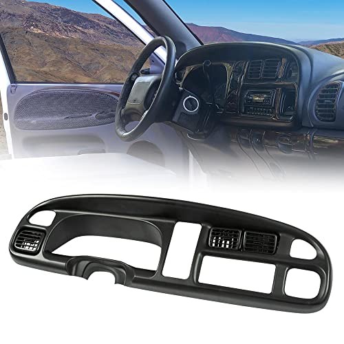 Dash Board Bezel Cover w/Vents Compatible with 1998-2002 Dodge Ram 1500 2500 350