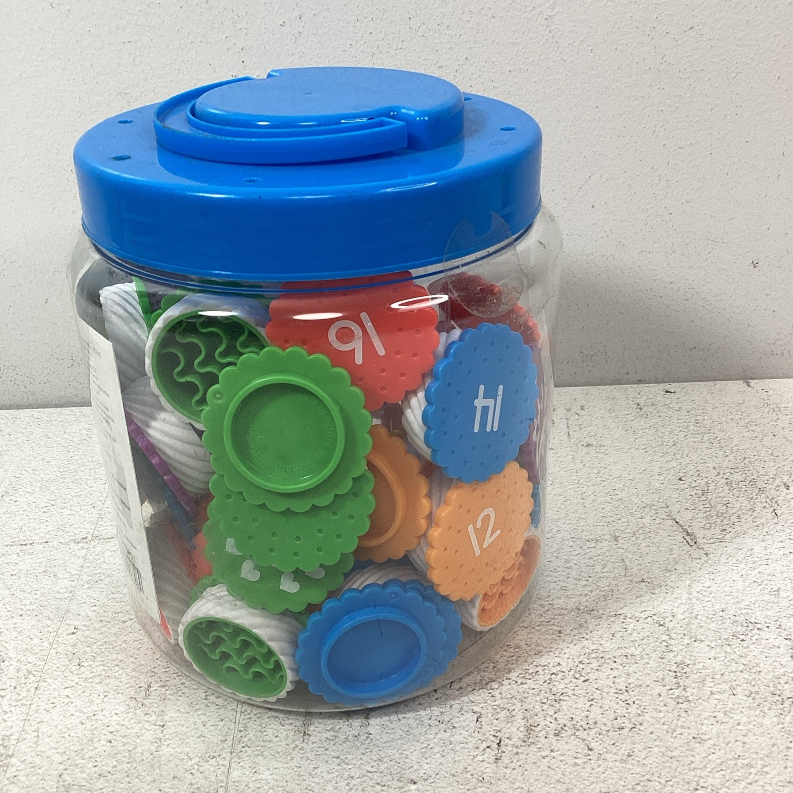 Number Treats By Learning Resources 1-20 Age 3+ Pre-K 40 Piece Number Matching