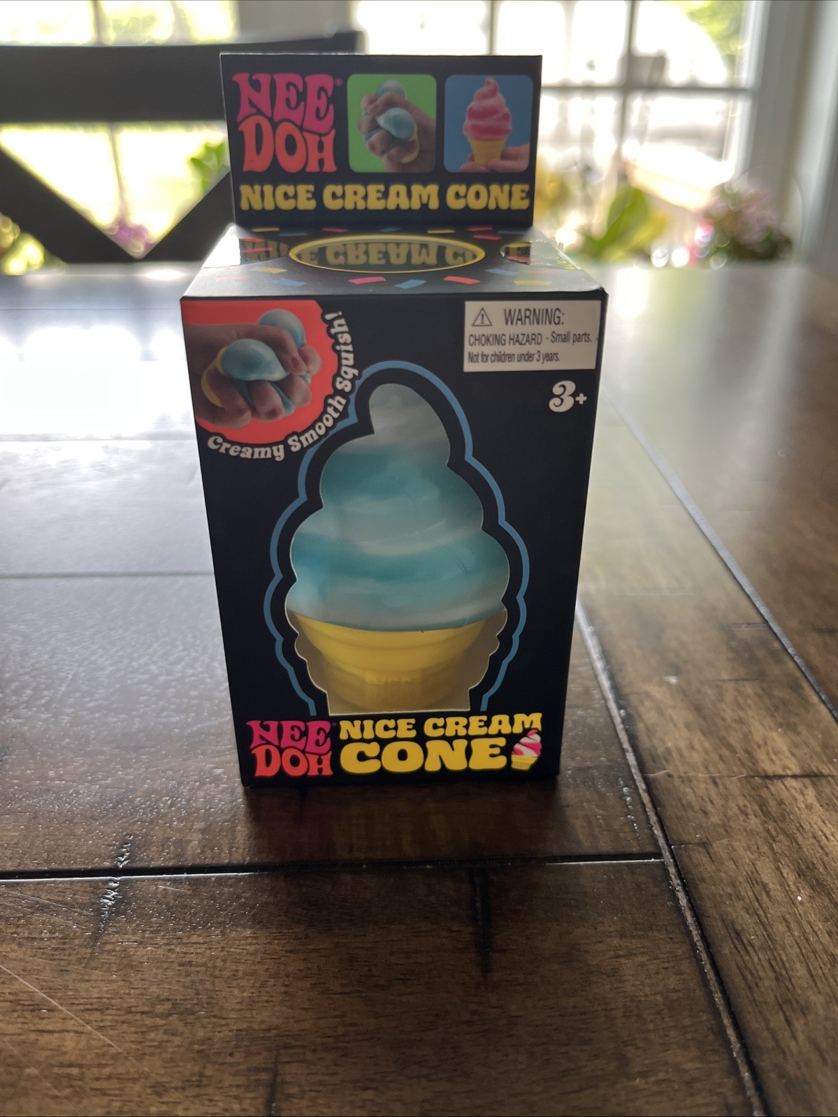 Blue Needoh Nice Cream Cone New in Box Ice Cream FAST SHIPPING Squish toy