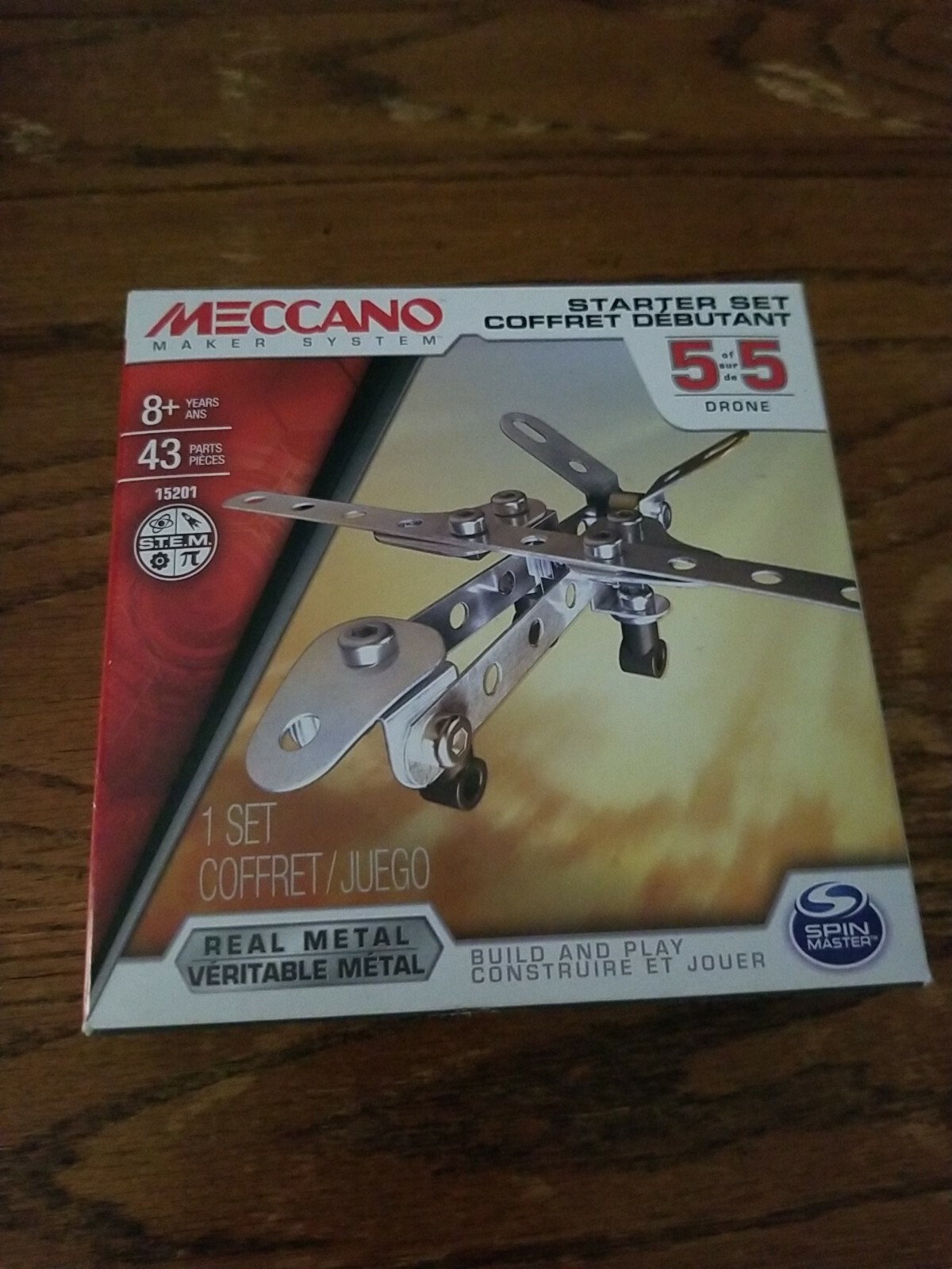 Meccano Maker System Starter Set Drone 15201 Erector Set Vintage Collectable