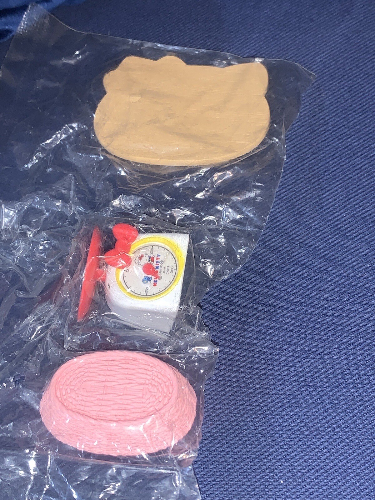 Vintage 2009 Re-Ment Hello Kitty I Love Cooking Bread Spaghetti Mini Figures