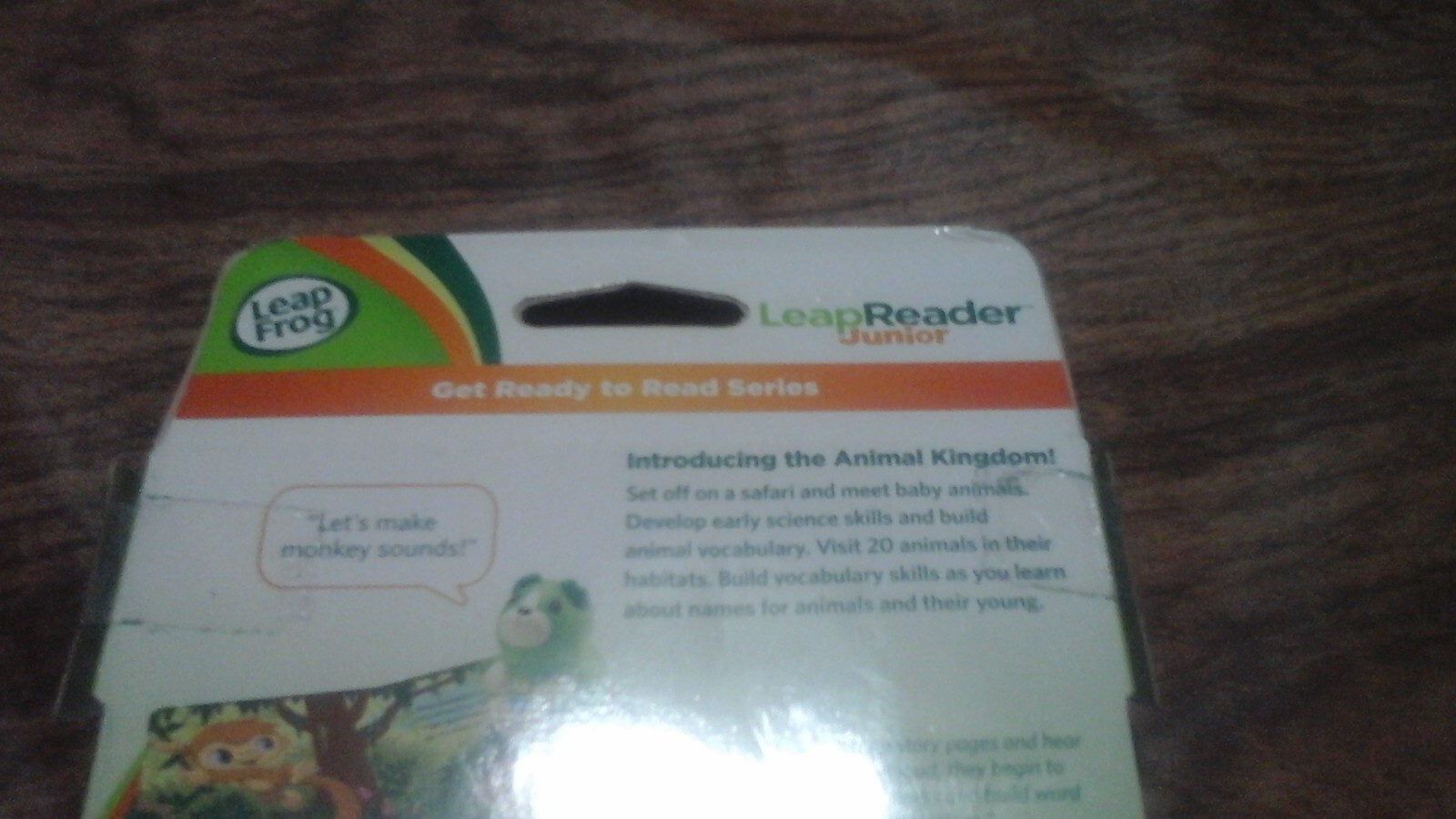 Leap Frog Leap Reader Junior Toddler Early Science Animals Around the World Book