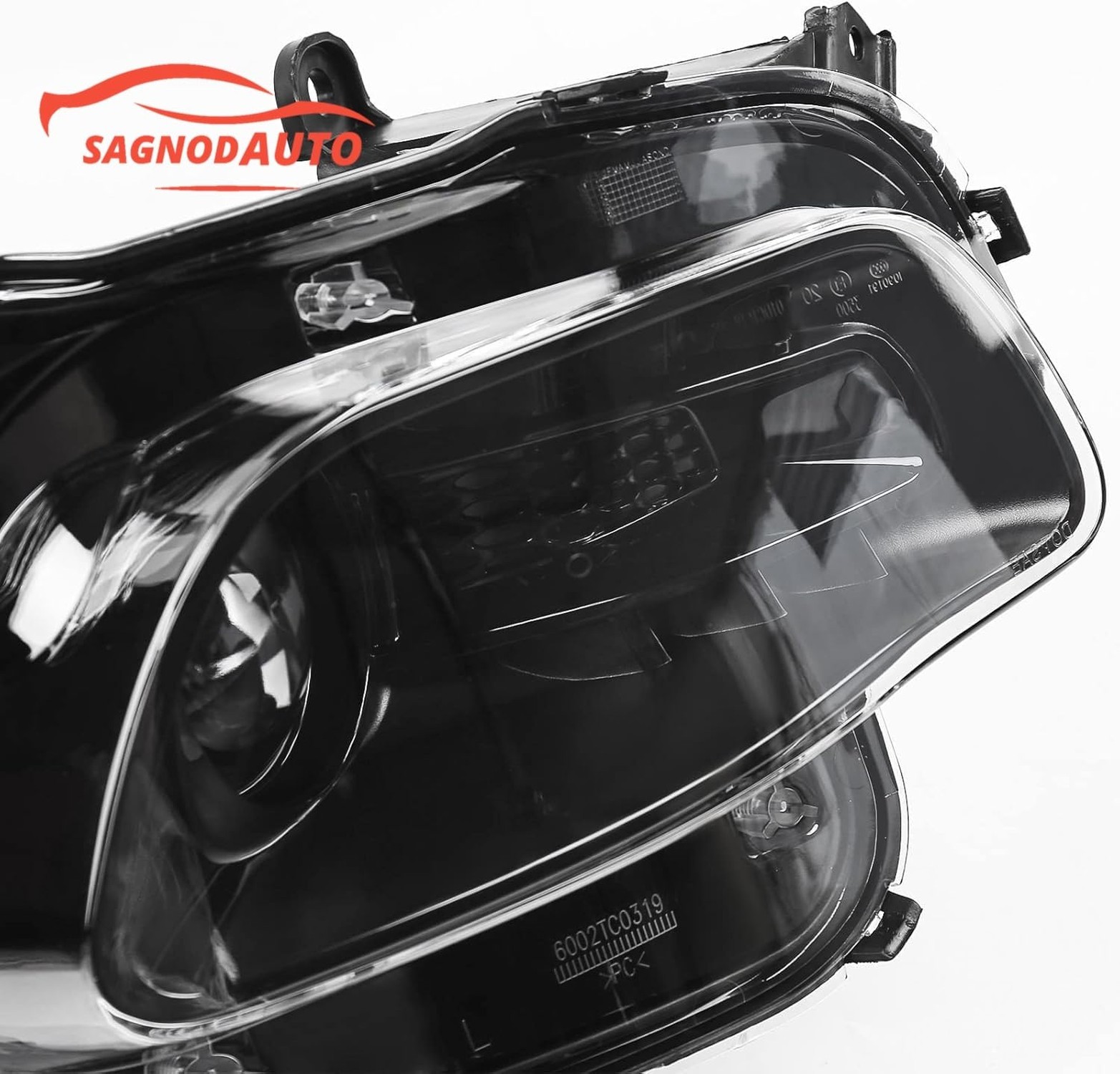 Headlight compatible with 2014-2018 Jeep Cherokee Right Passenger Side