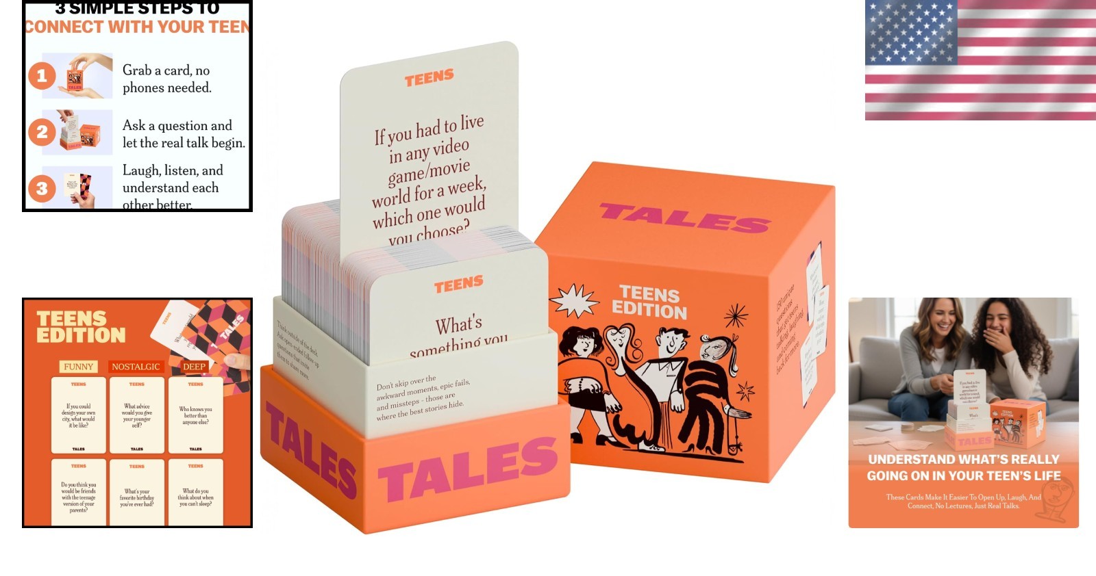 Encourage Genuine Bonding with Teens Conversation Cards