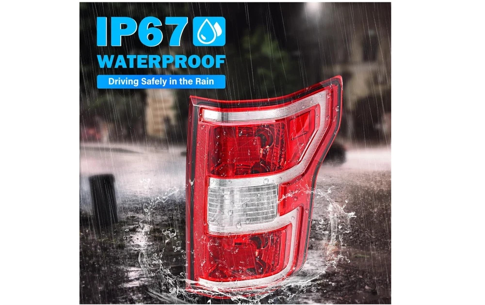 F150 Tail Lights Assembly, Compatible with 2018-2020 Ford F-150, Right Passenger