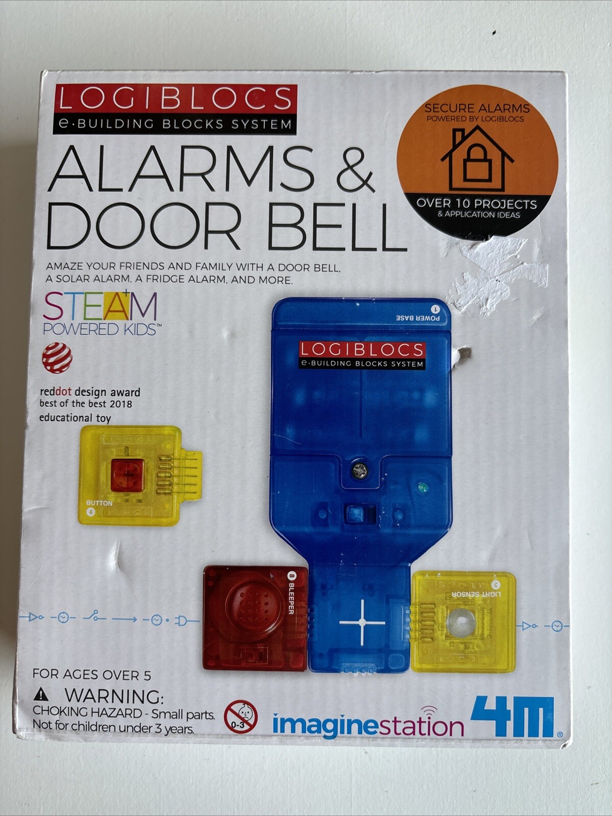 Logiblocs Alarms And Door Bell Steam Toy