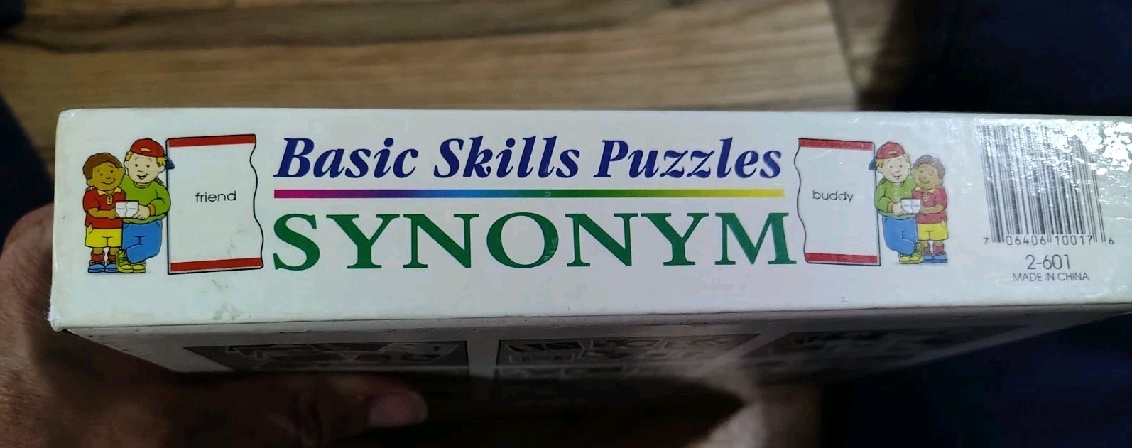 Didax Basic Skills Puzzles Synonym Hands On Phonics COMPLETE 60 Pc…