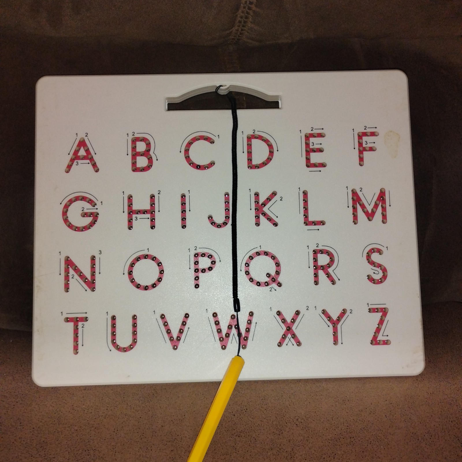 Magnetic Alphabet Tracing Board Upper And Lower Case