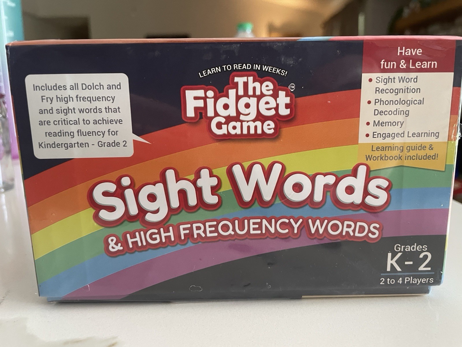 The Fidget Game – Sight Words & High Frequency Words – K to Grade 2 (New)