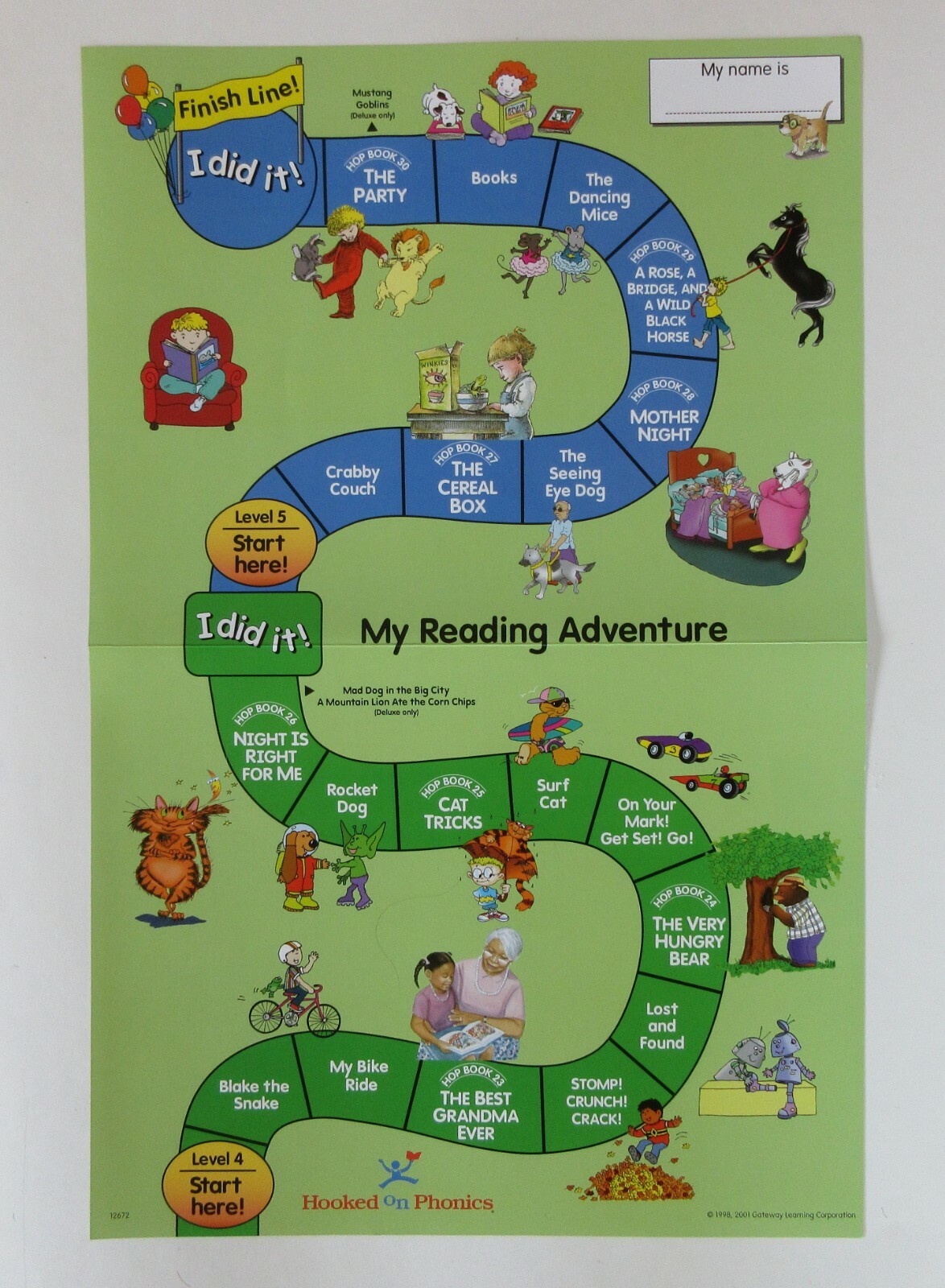 Hooked On Phonics Level 4 Green Learn To Read Sealed Homeschooling Books Cards