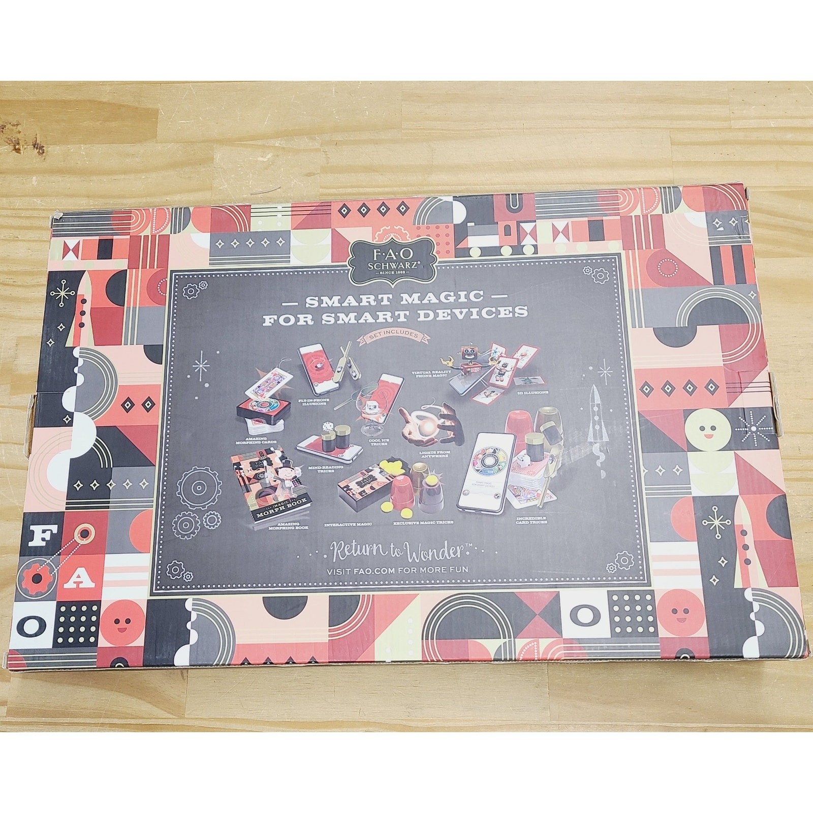 FAO Schwarz Interactive Illusions I Magic Deluxe Kit Set 46 Pieces, PRE-OWNED