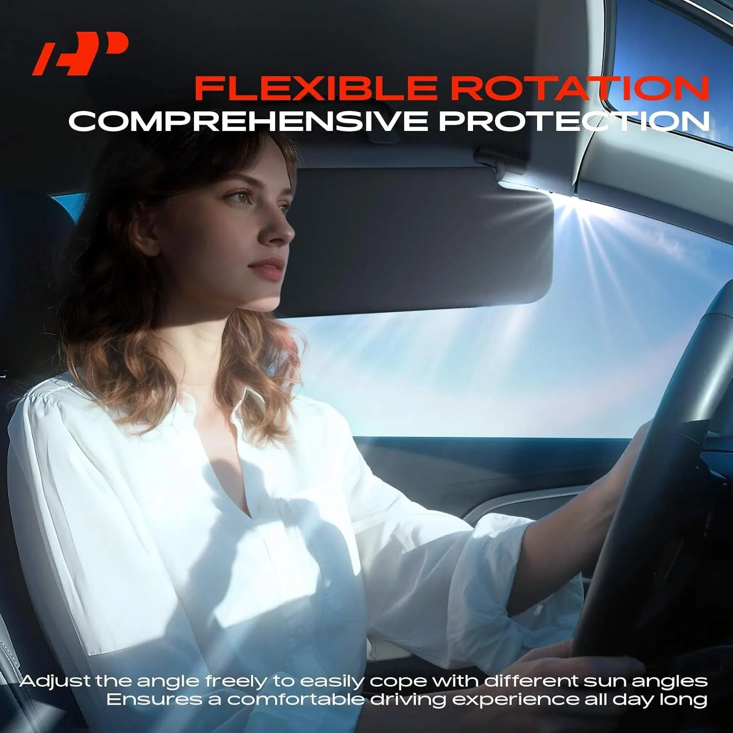 A-Premium Driver Left Side Sun Visor Compatible with Nissan Sentra 2013 2014 201