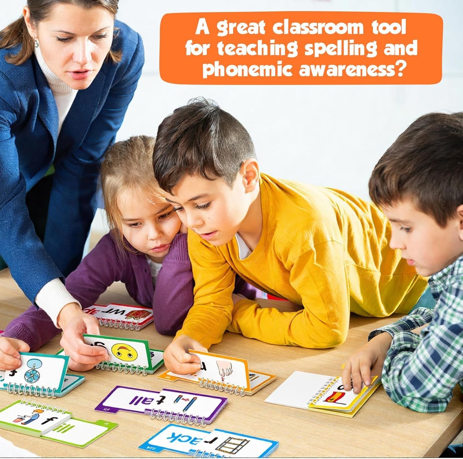 Kindergarten Sight Words Flash Cards Phonics Set