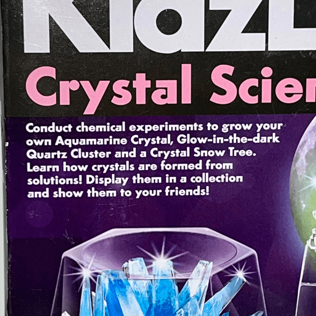 Kidz Labs Crystal Science/Grow Your Own Crystals-Brand new