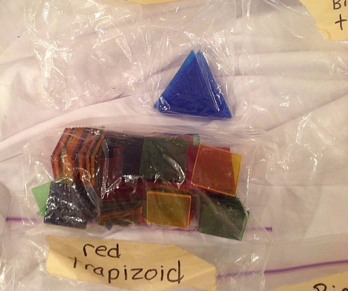 Educational Math Wood Cubes Pattern Blocks Weights School Teacher Learning Lot